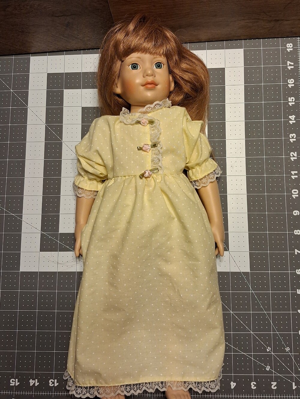 Magic Attic Club Megan Do Yellow Nightgown